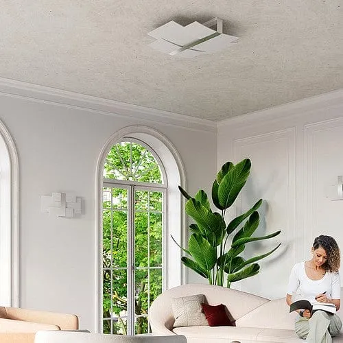 Plafonnier Design blanc Salon