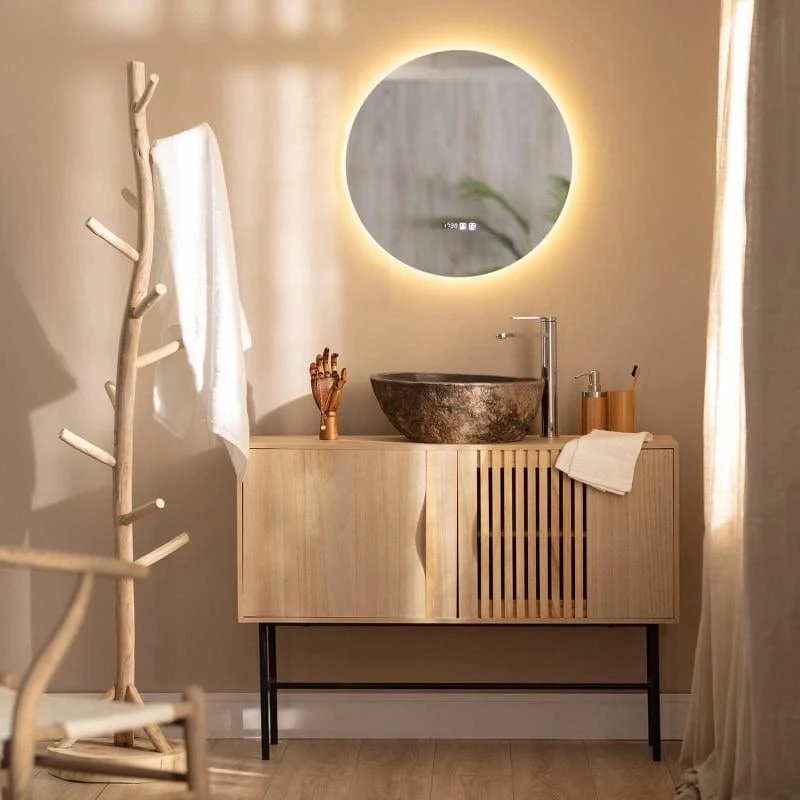 Luminaire Miroir LED Rond Salle de Bain