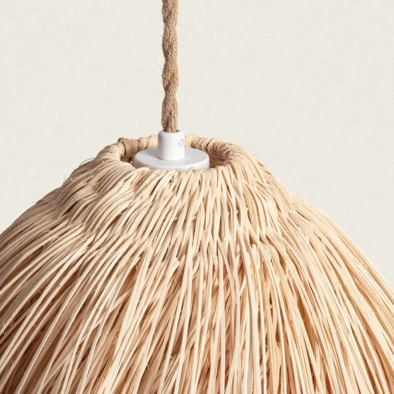 Suspension Rotin Paille