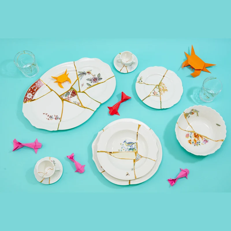 Seletti Kintsugi Salad Bowl