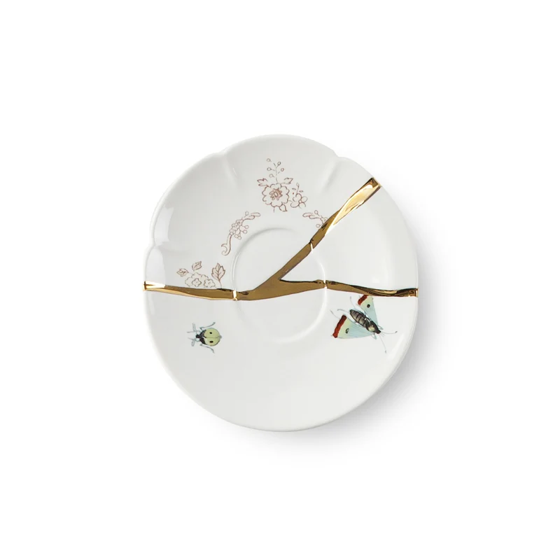 Seletti Kintsugi Coffee Cup with Saucer