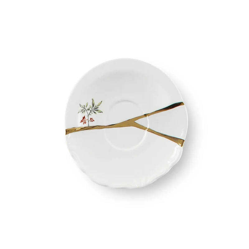 Seletti Kintsugi Coffee Cup with Saucer