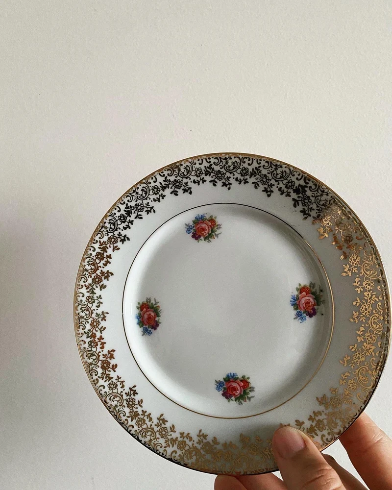 Service à café en porcelaine de Limoges