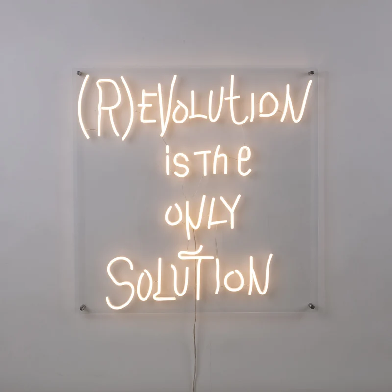 Seletti Revolution LED Sign