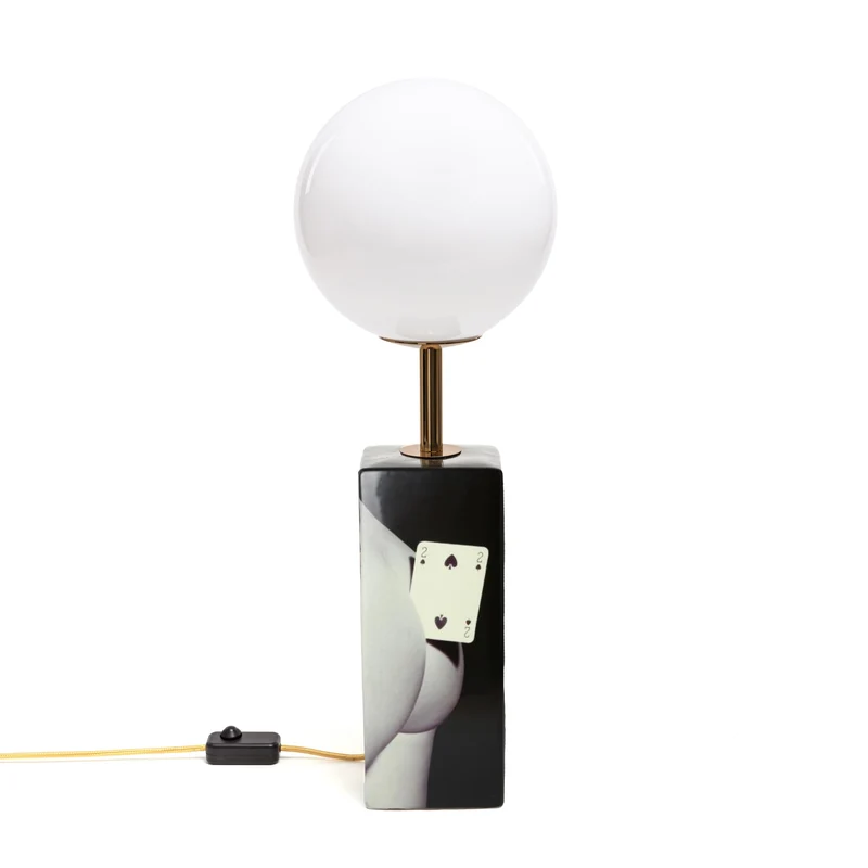 Seletti Two of Spades Table Lamp