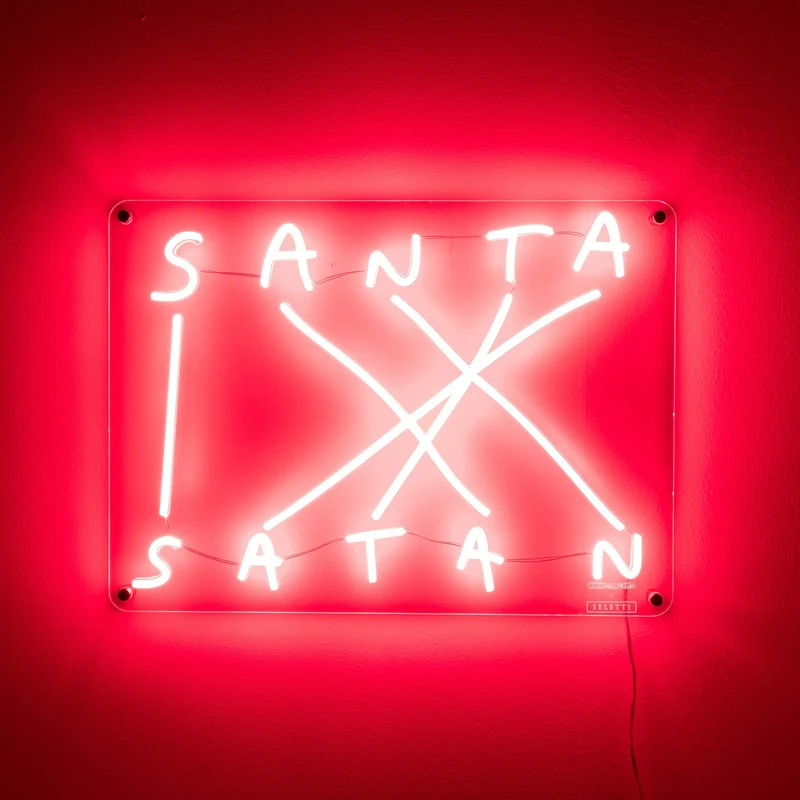 Seletti Santa Satan Led Lamp