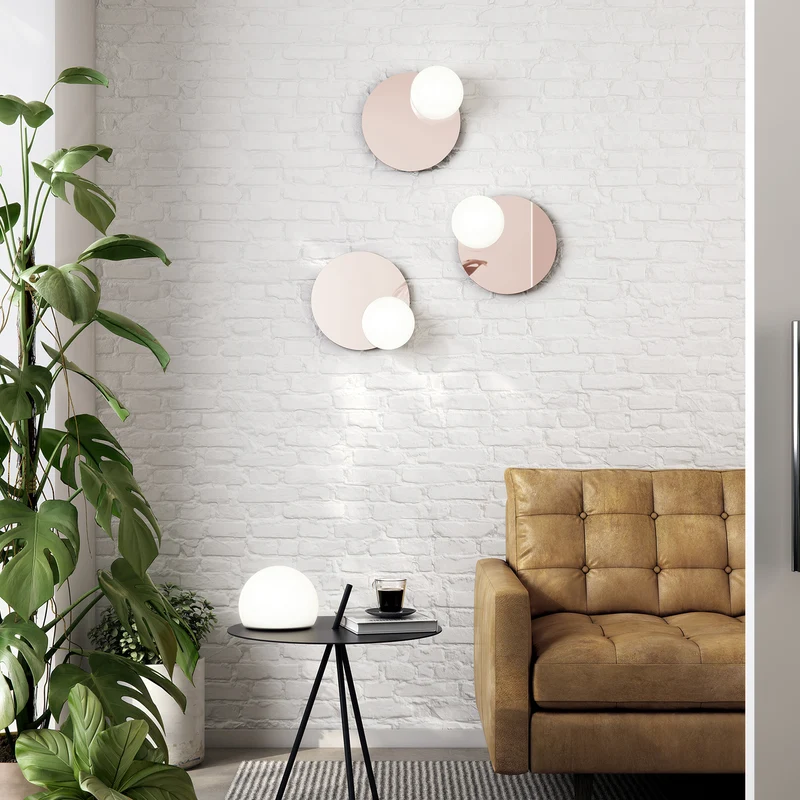 Estiluz Replacement Glass Circ Mirror Light