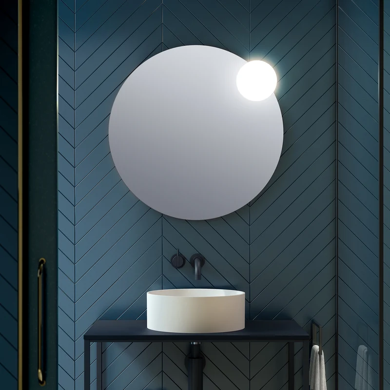 Estiluz Replacement Glass Circ Mirror Light