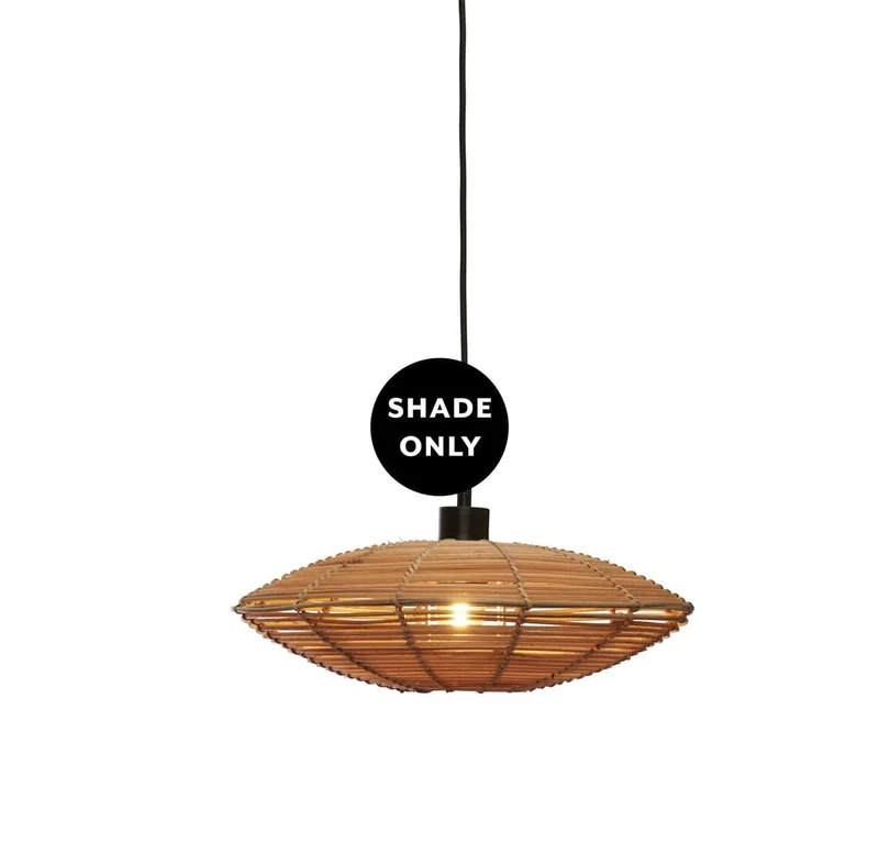 Abat Jour Rotin Suspension