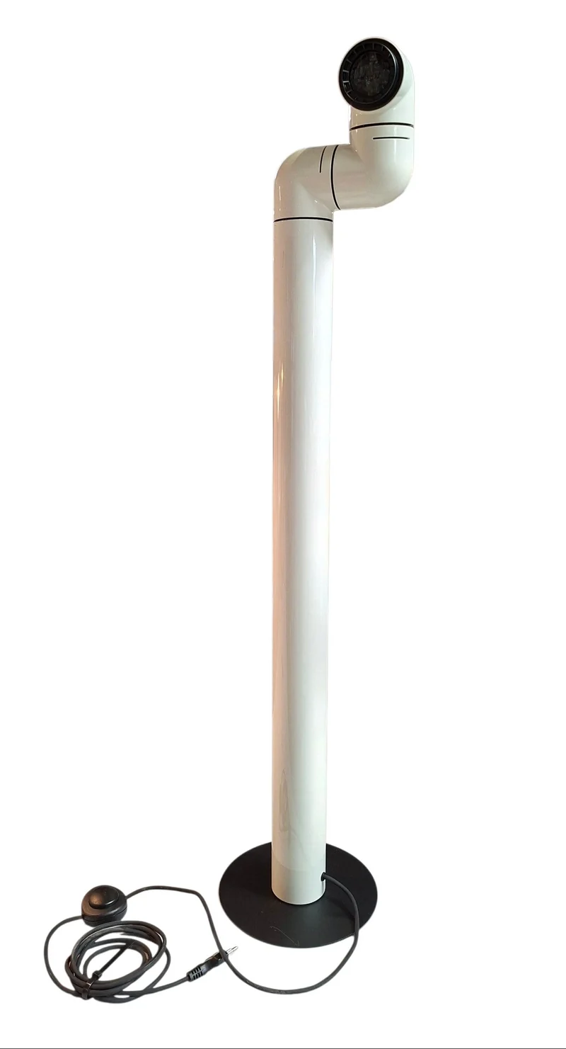 Santa & Cole Tatu Alta Floor Lamp (White Grey) - Second Chance