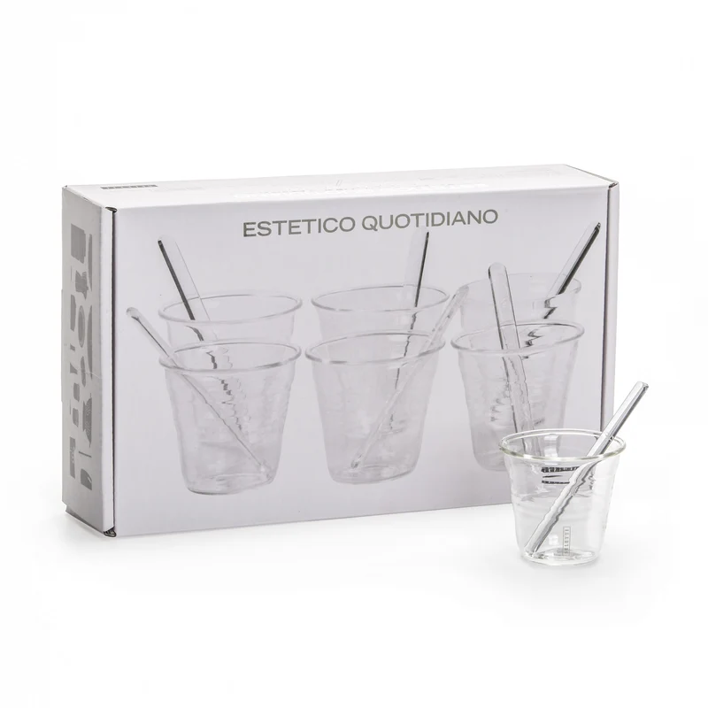 Seletti Estetico Quotidiano Glass - Set of 6