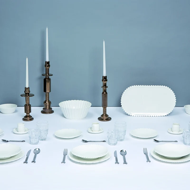 Seletti Diesel Machine Collection Dessert Plate - Set of 3
