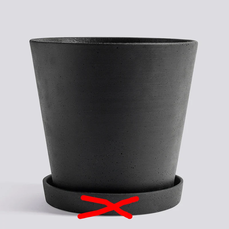 Hay Flowerpot with Saucer