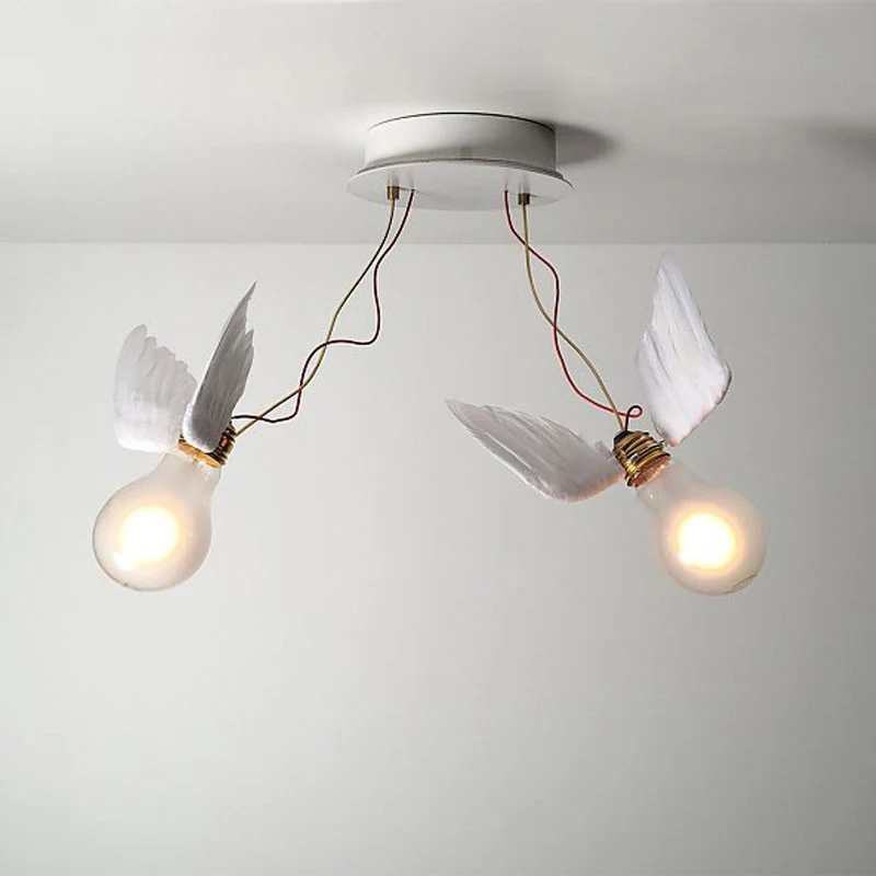 Ingo Maurer Lucellino Doppio LED Ceiling Lamp - US Version