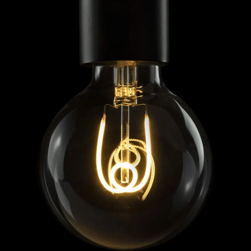 Segula Soft LED Globe E27 G80 Clear - 190lm 2200K - Dimmable