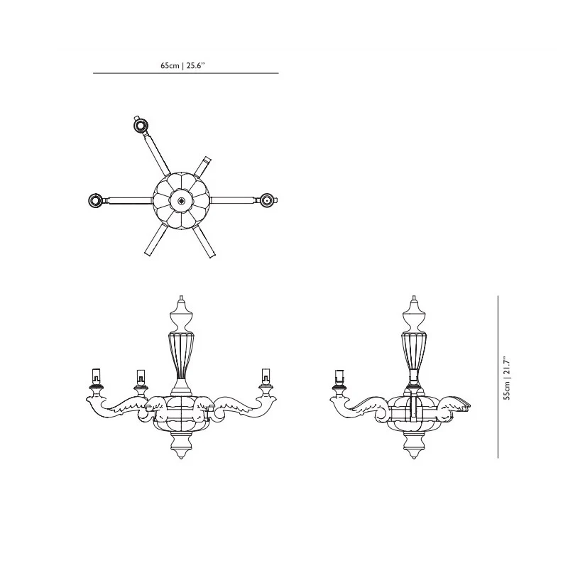 Moooi Smoke Chandelier