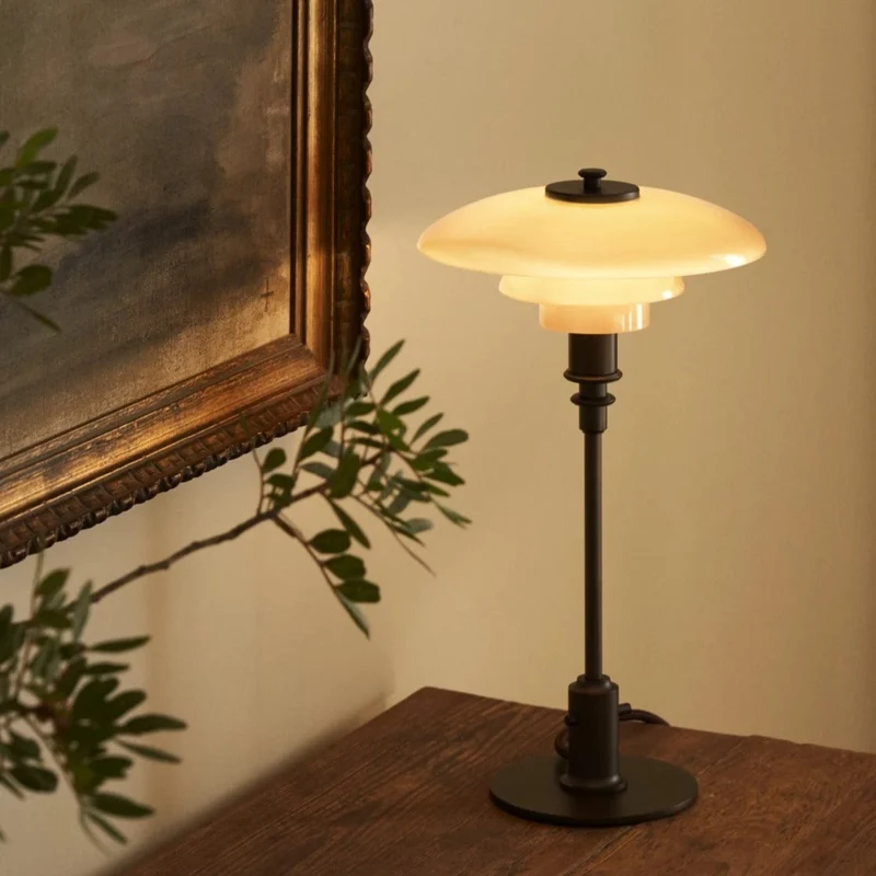 Louis Poulsen PH 2/1 Dusty Terracotta Table Lamp LIMITED EDITION