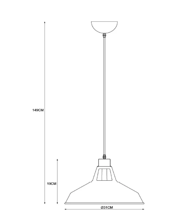 Luminaire Suspension Metal