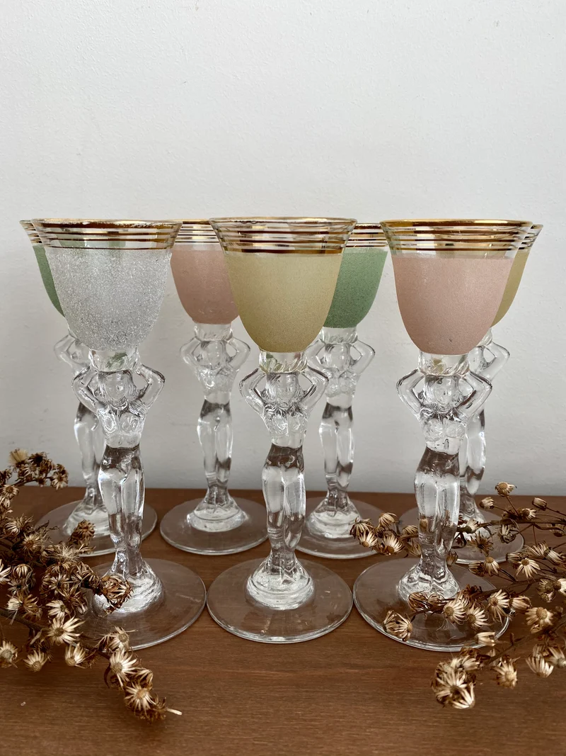 Verres à liqueur originaux