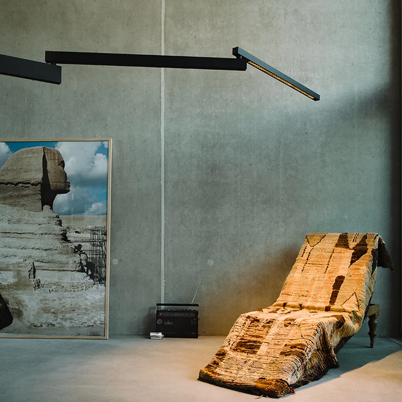 Flos Black Flag Wall-Ceiling Lamp