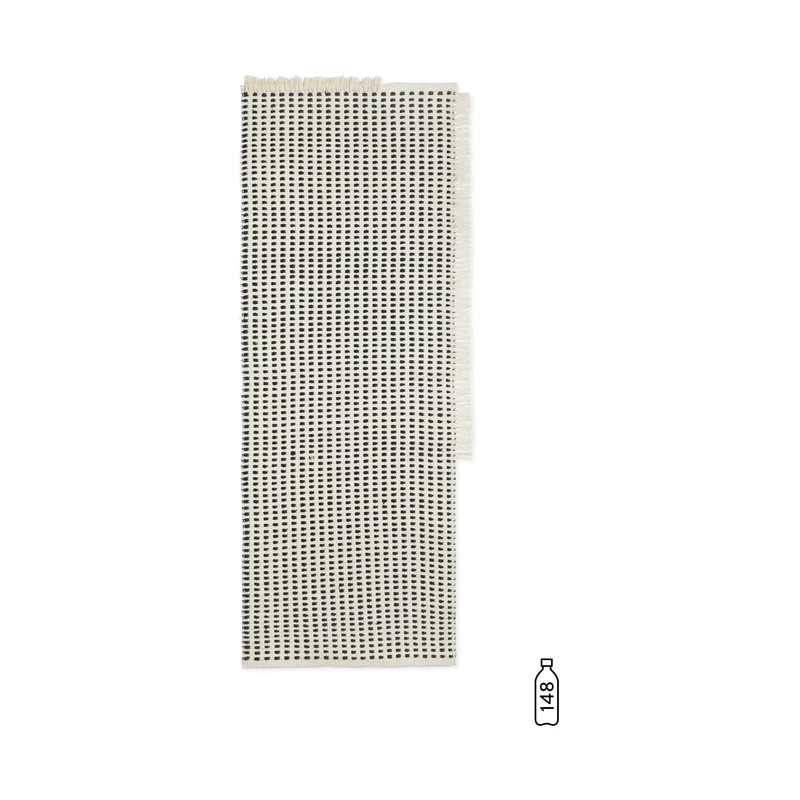 Ferm Living Way Runner - Off - White/Blue