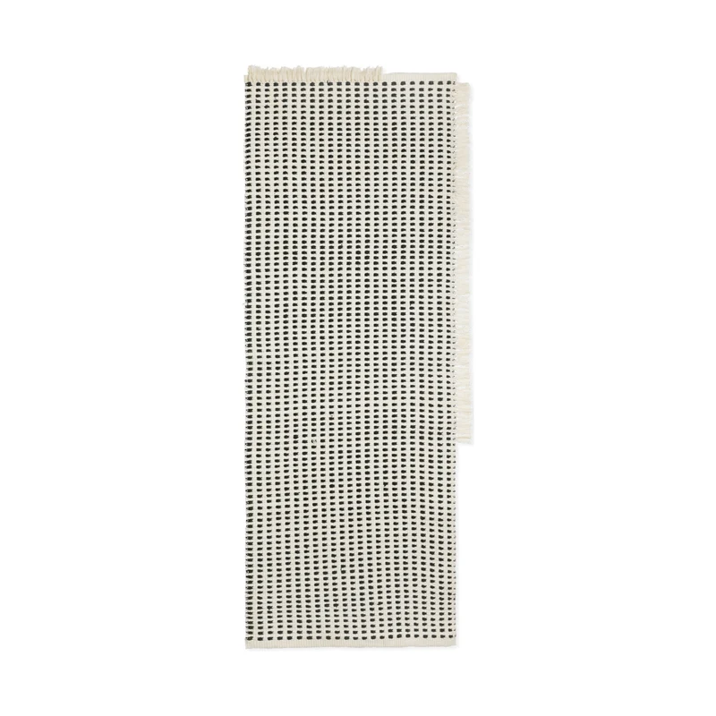 Ferm Living Way Runner - Off - White/Blue