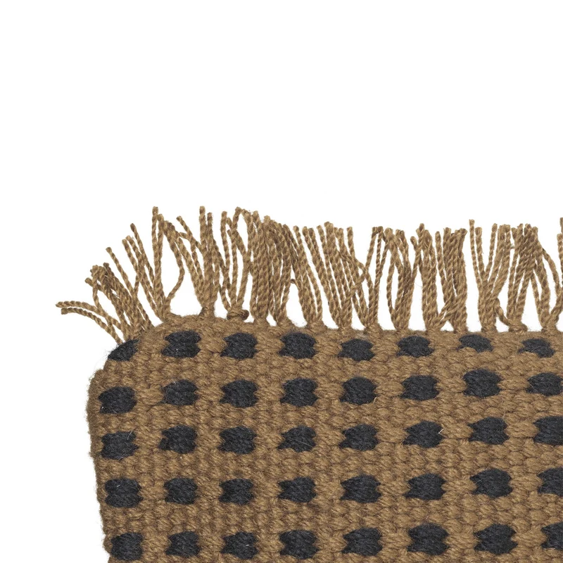 Ferm Living Way Rug - Off - White/Blue