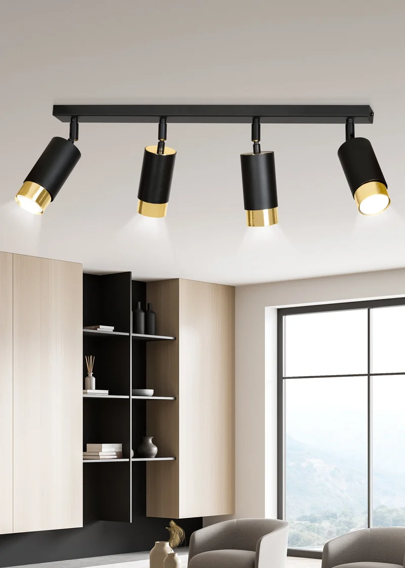 Plafonnier Spots Orientables