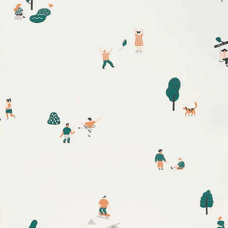 Ferm Living The Park Wallpaper