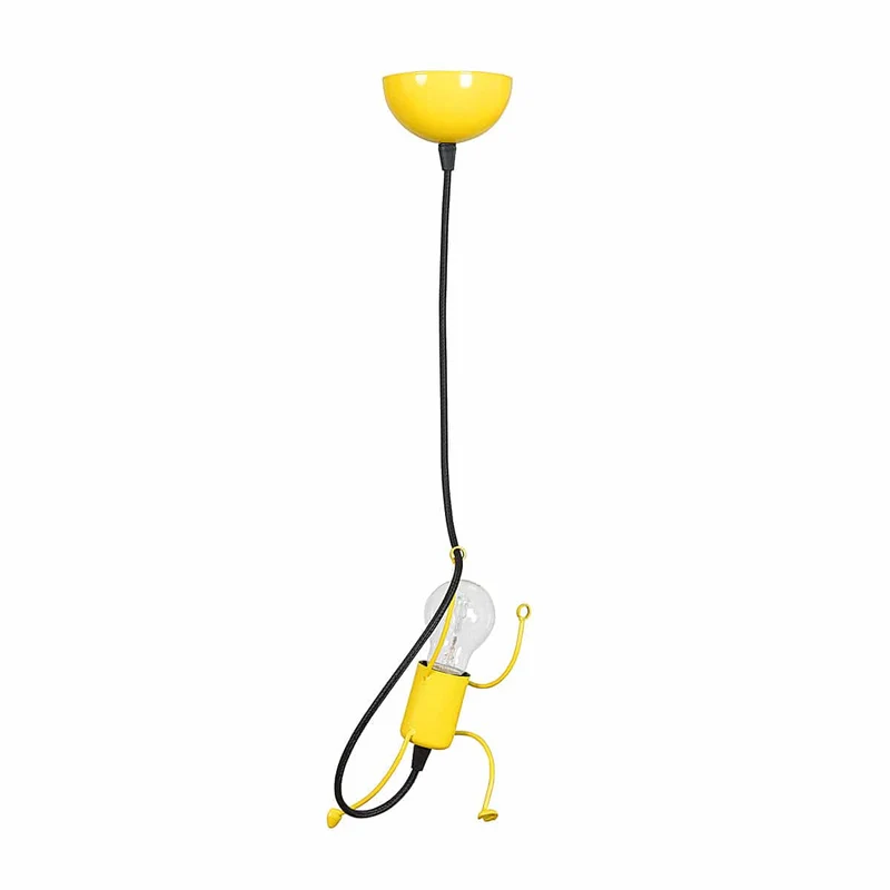 Luminaire Suspension Jaune