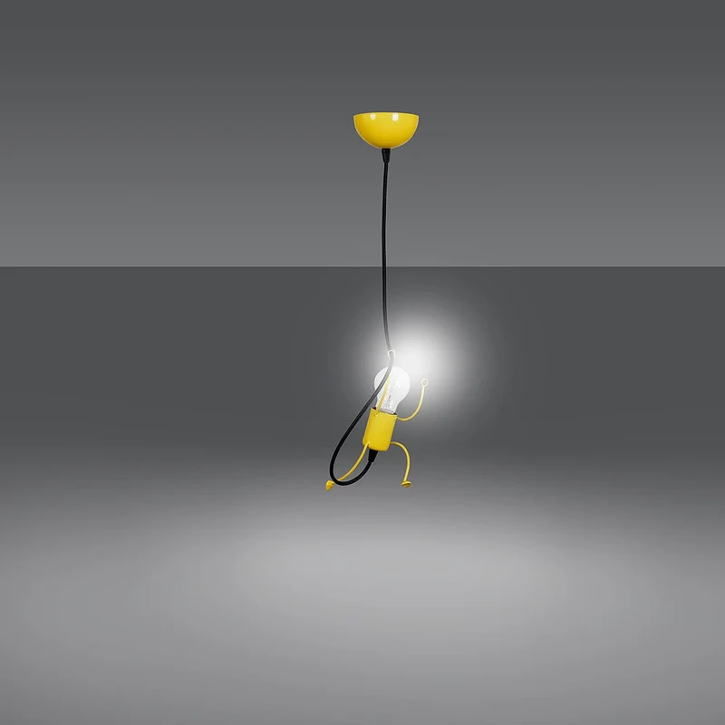 Luminaire Suspension Jaune