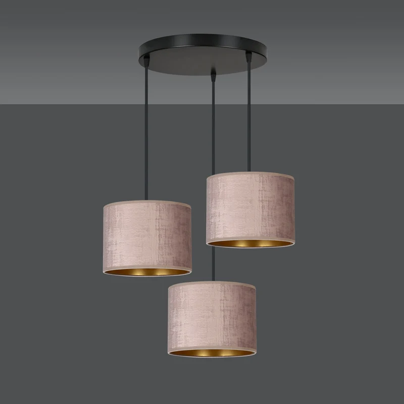 Suspension Luminaire Rose Poudré