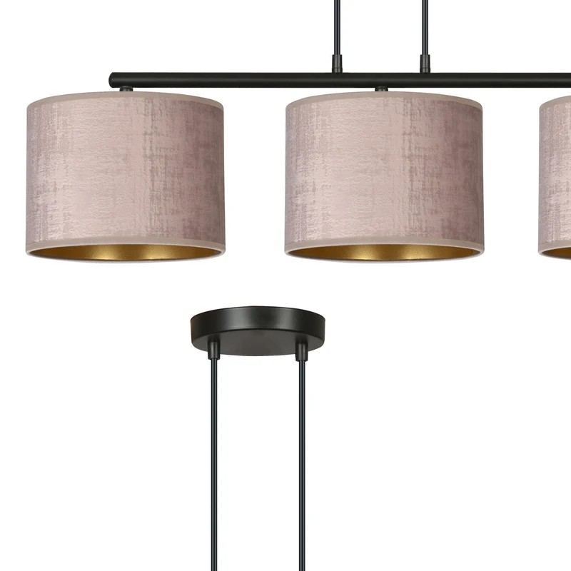 Suspension Luminaire Rose Pale