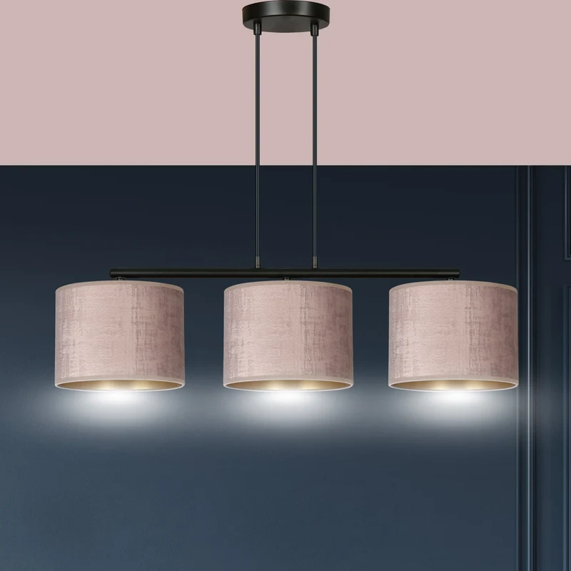 Suspension Luminaire Rose Pale