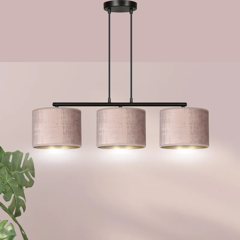 Suspension Luminaire Rose Pale