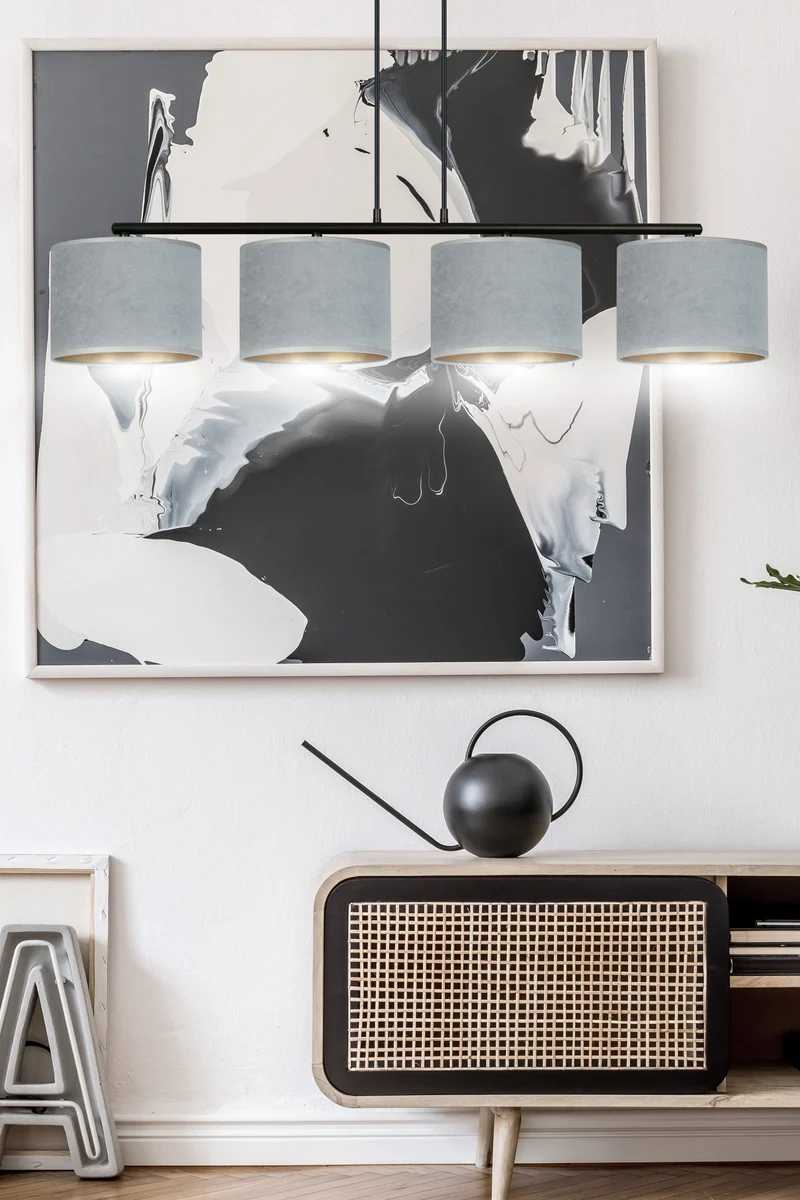 Lustre Gris Moderne