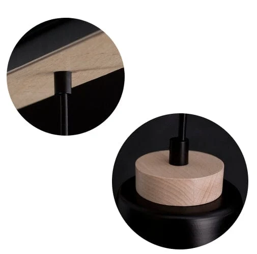 Luminaire Bois Et Blanc