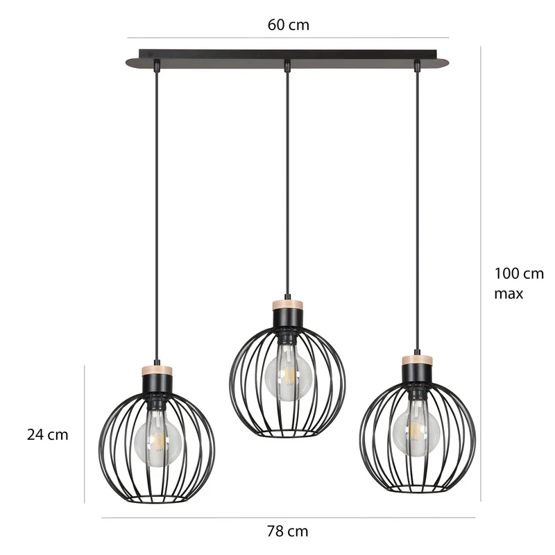 Suspension Rustique
