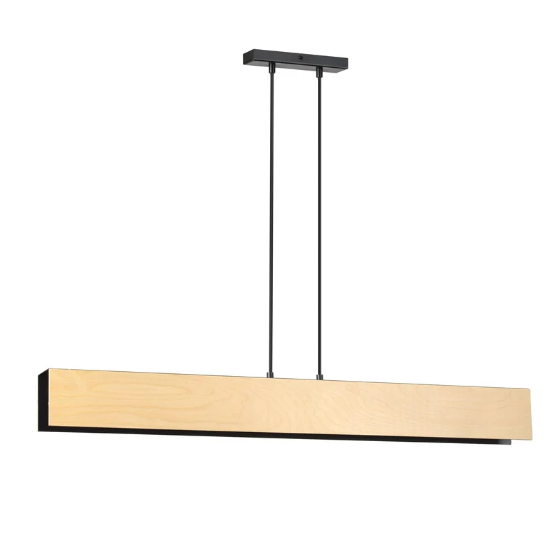 Suspension Industriel Bois Et Metal