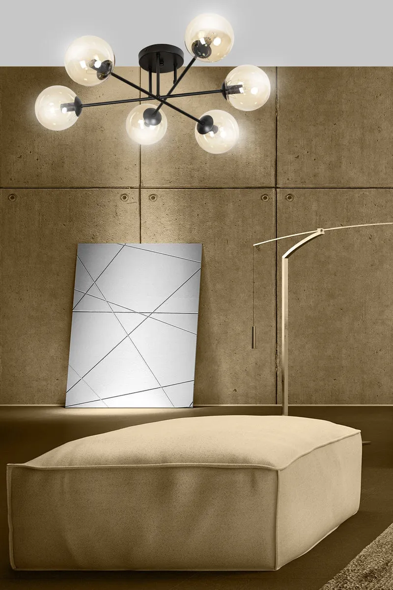 Plafonnier 6 Lampes
