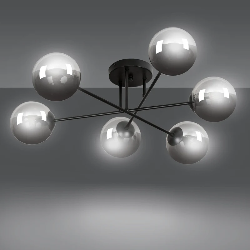 Plafonnier Avec Boule En Verre