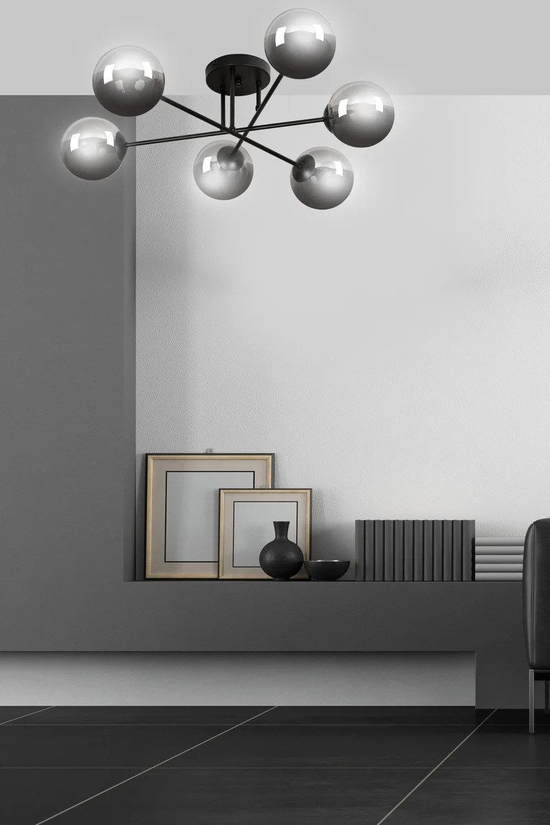 Plafonnier Avec Boule En Verre