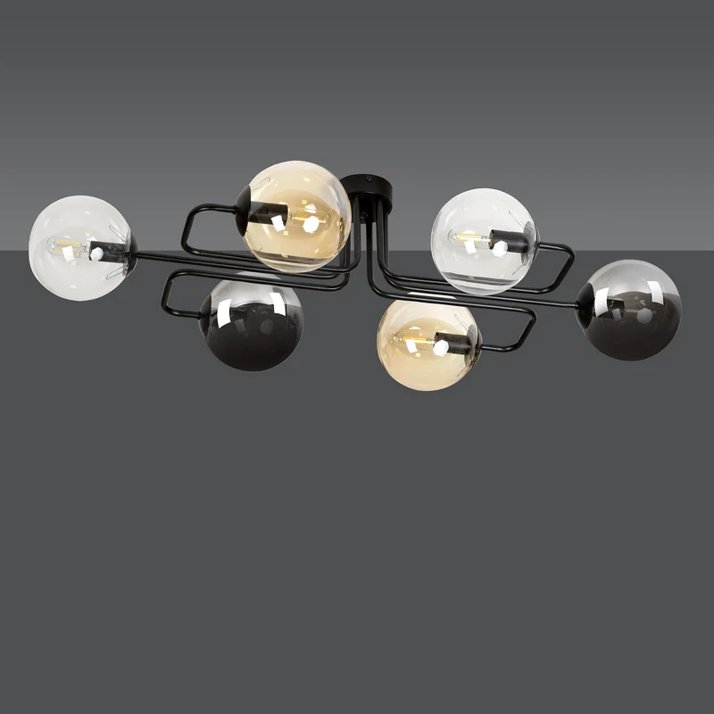 Plafonnier En Verre Moderne