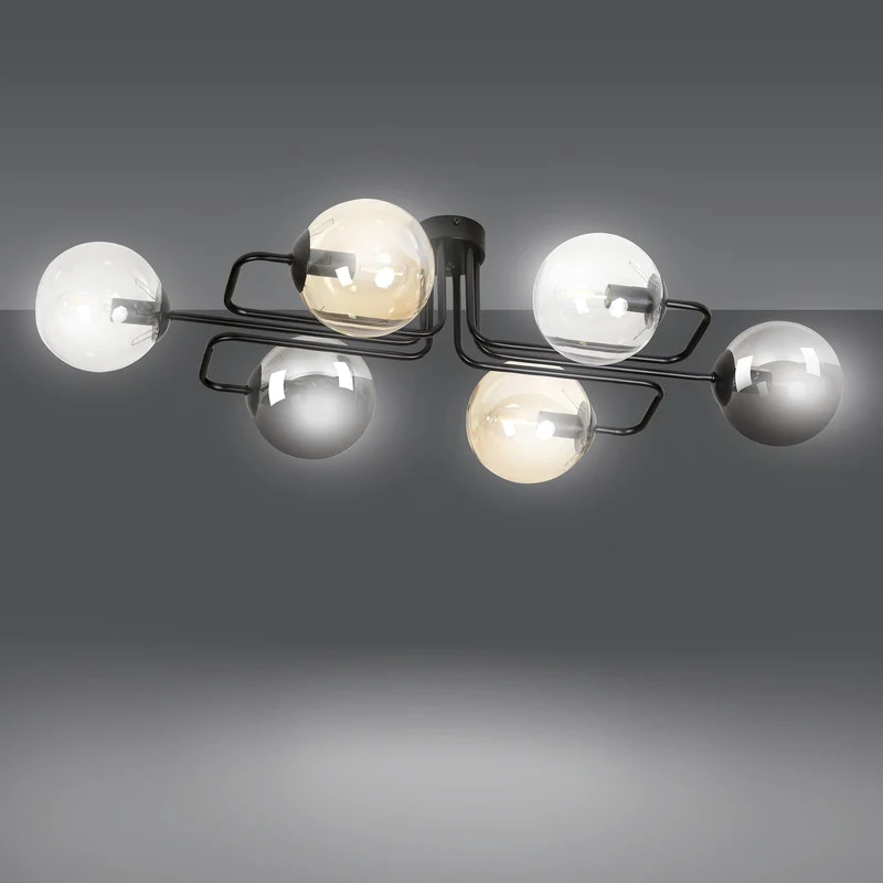 Plafonnier En Verre Moderne