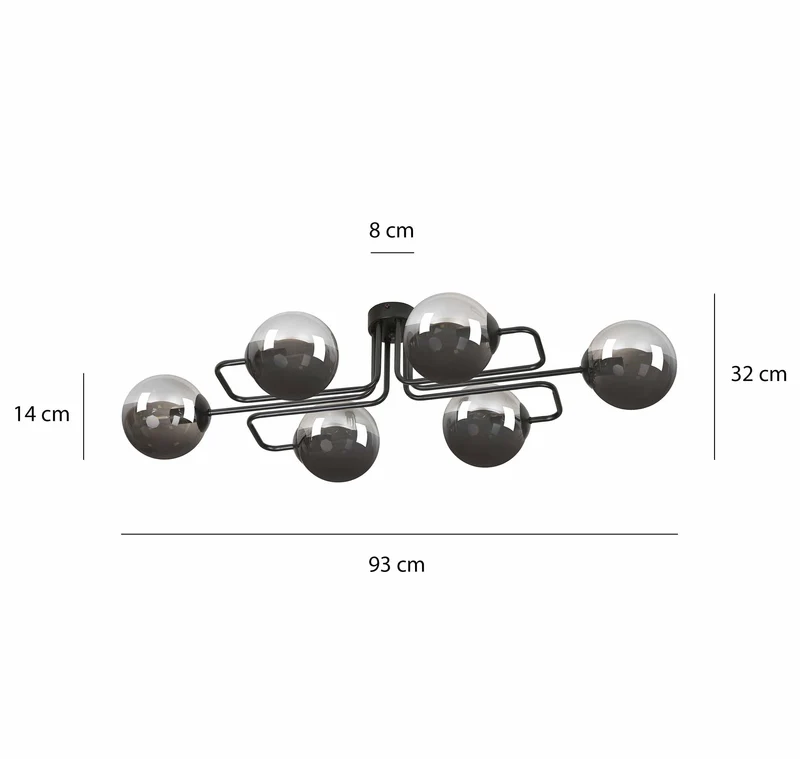 Plafonnier Verre