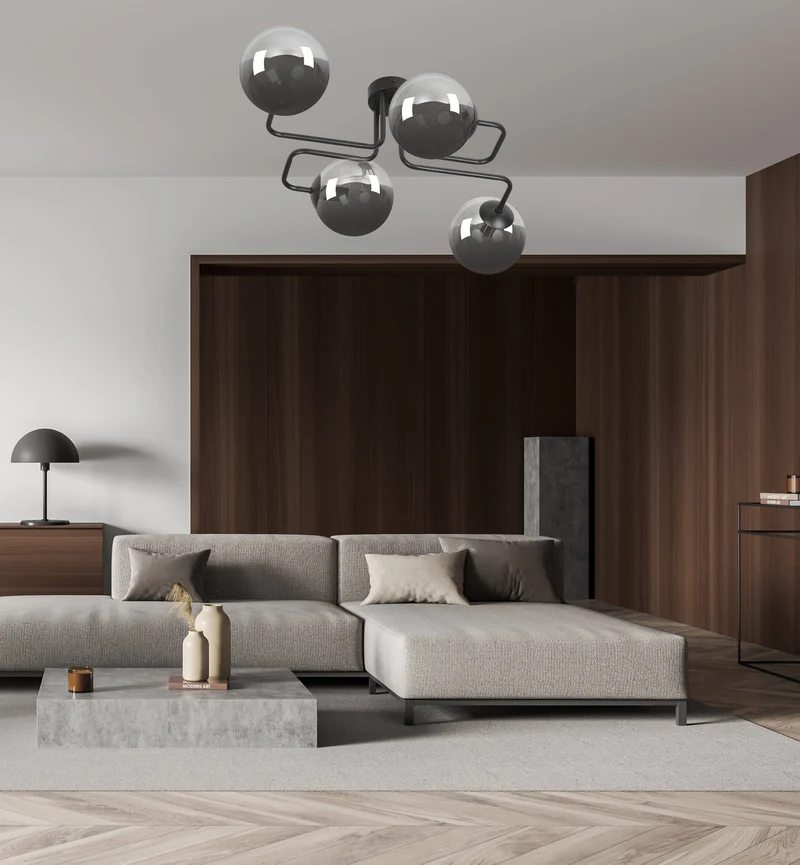 Plafonnier Design Verre