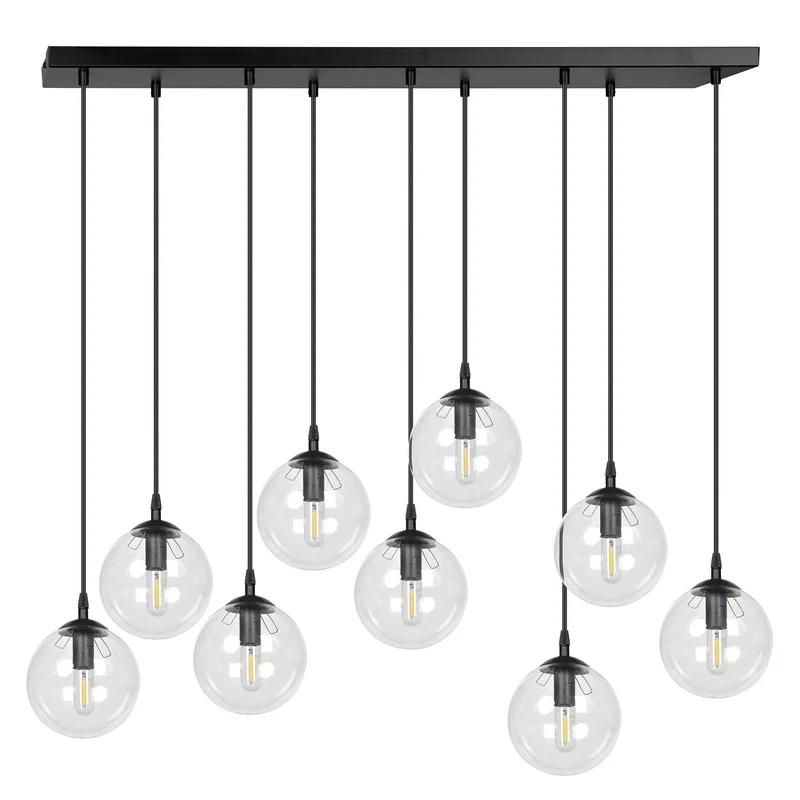 Suspension Metal Et Verre