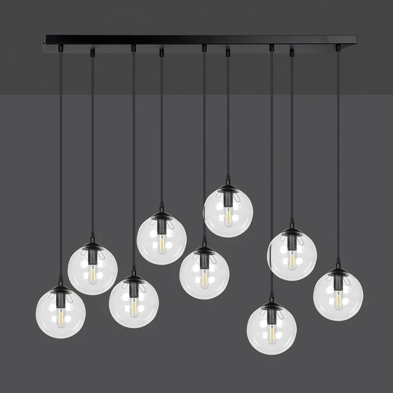 Suspension Metal Et Verre