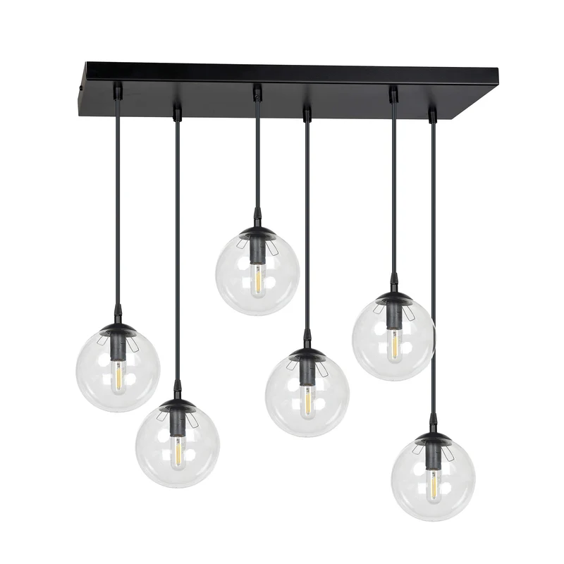 Luminaire Suspension 6 Ampoules