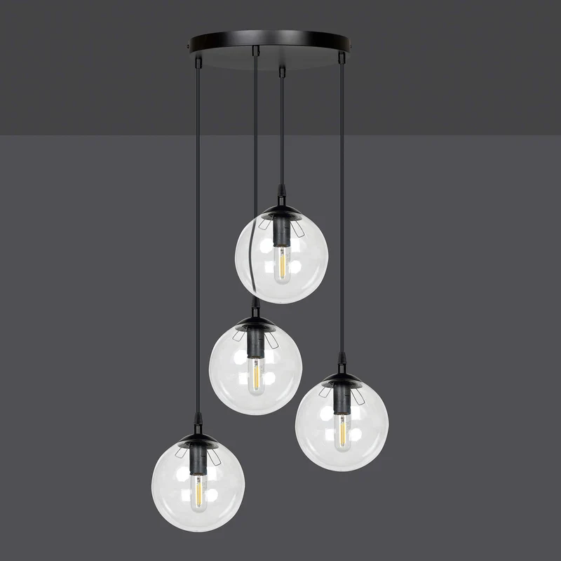 Lampe Suspension Boule Verre